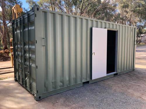 Customised container shed